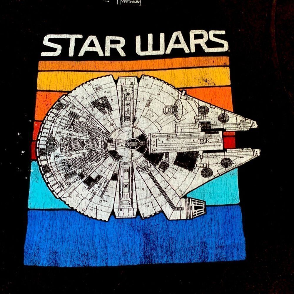 Star Wars Men’s Graphic T-Shirt M Black